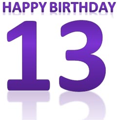 13th birthday