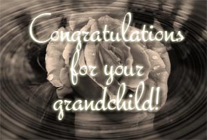 Grandchild Congratulations