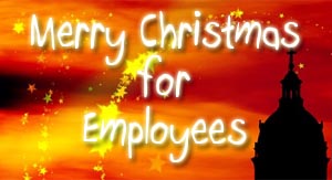 Merry Christmas for Employees