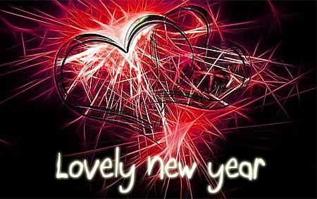 Wishes a Happy New Year with Love